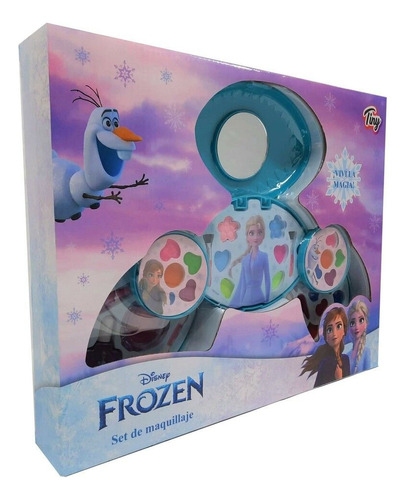 Set De Maquillaje Infantil Frozen Desplegable Con Licencia