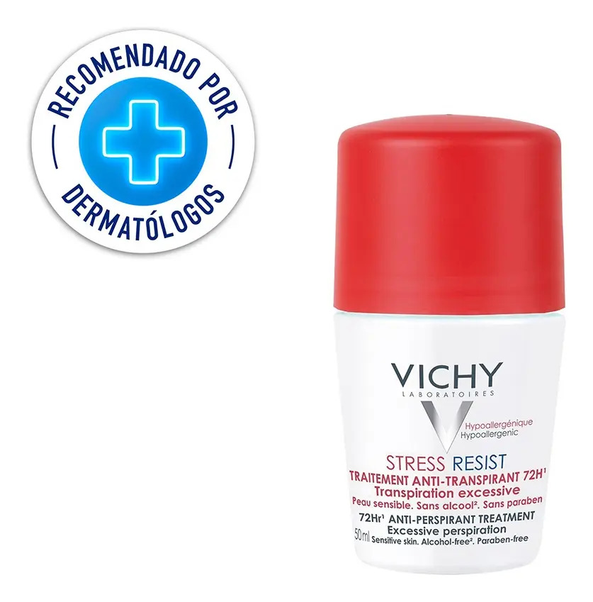 Antitranspirante Vichy Deo Roll On Stress Resist 50 ml.
