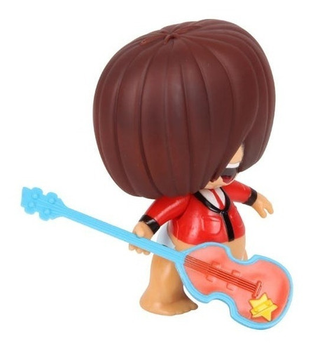 Power Rockers - Figura C/ Instrumento Bajo - Mini Beat - Fuz