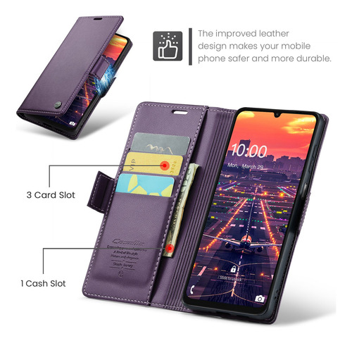 Funda Tipo Cartera Para Teléfono Samsung Galaxy A06