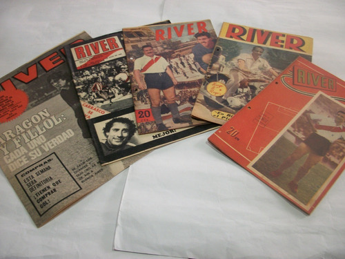 River - Revistas Antiguas De Coleccion 1947 Al 1982