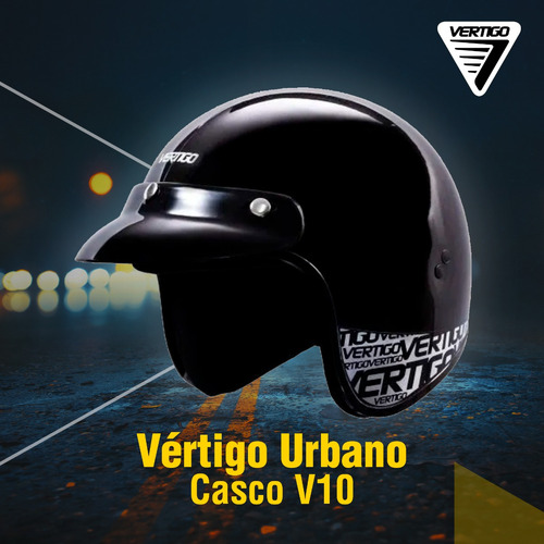 Casco Moto Abierto Vertigo V10. Tienda Oficial.