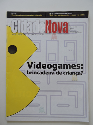 Revista Cidade Nova #593 Videogames Brincadeira De Criança ?