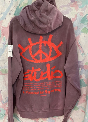 Sudadera Oversized Studio Supervsn Hoodie Hype (Usado)