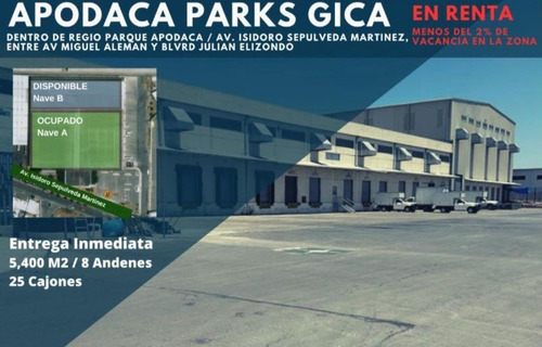 Nave Industrial En Renta Apodaca Parks Gica