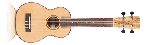 Ukelele Ukulele Soprano Cordoba 24s Libertella Color Marrón