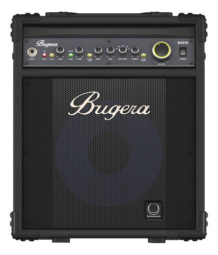 Amplificador Bugera Ultrabass BXD12A Transistor para bajo de 1000W color negro 120V