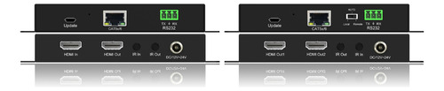 Extensor Hdmi Hdbaset 40m Com Poh, 4k 60hz 4:4:4 E Hdr