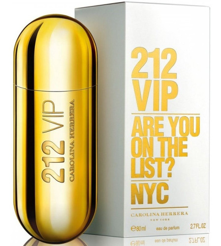 Imagen 1 de 1 de 212 Vip Mujer Edp 80ml Carolina Herrera Original