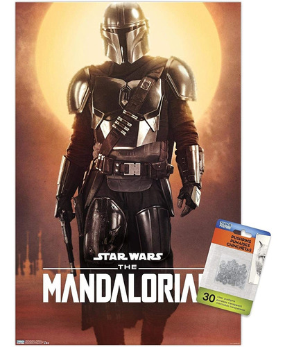 Star Wars: The Mandalorian - Póster De Pared Mandalori...