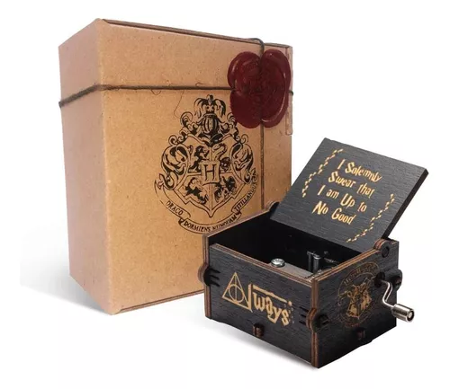 Caja de música de Harry Potter Retro de madera con manivela, regalo de  cumpleaños para niños, regalo sorpresa para parejas, 4 estilos - AliExpress