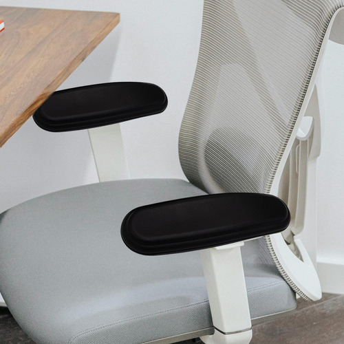 2 Piezas De Silla De Oficina Apoyabrazos Almohadillas Silla