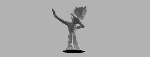 Baby Groot Dab- Arte Plastico
