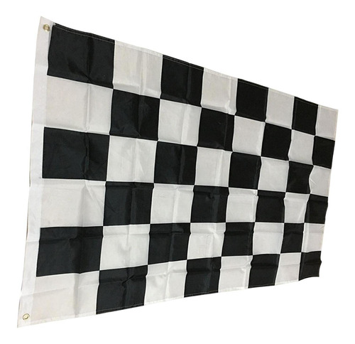 Banderas De Carrera Multiusos En Blanco Y Negro, Colgantes