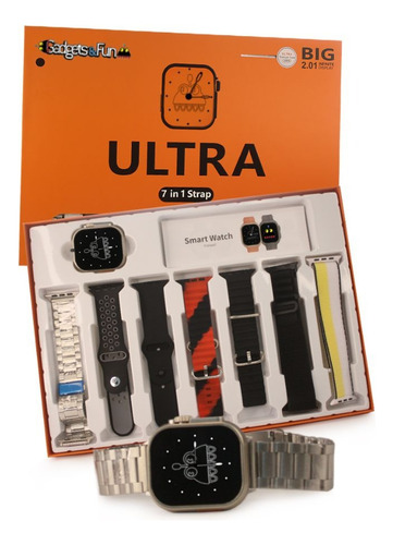 Reloj Inteligente Gadgets&fun 7 Correas Intercambiables.