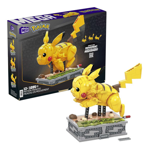 Pokemon Mega Kinetic Pikachu - Juego De Construcción Para Co