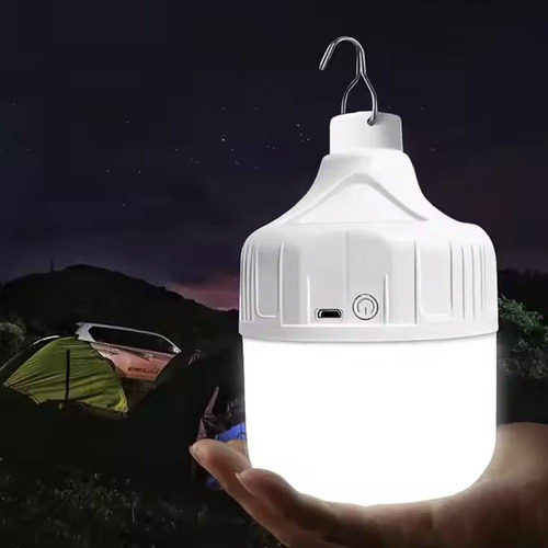 Luz Led Para Acampar Al Aire Libre, Luz De Emergencia Usb Qu