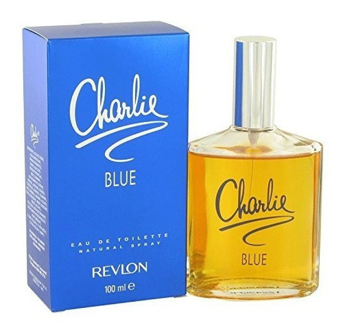 Edt 3.4 Onzas Charlie Blue Por Revlon Para Mujer, En Spray