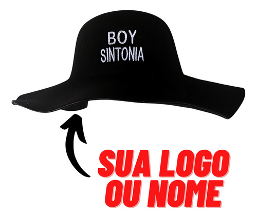 Chapéu Personalizado Caminhoneiro Cata Ovo Com 2 Bordados
