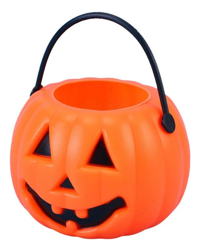 Nuobesty 8pcs Mini Cubo De Calabaza De Halloween Linterna De