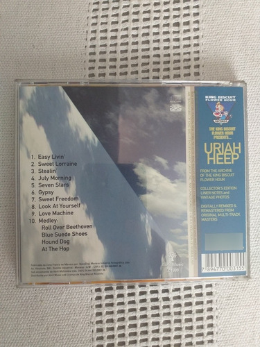 Cd Uriah Heep In Concert King Biscuit (Usado)