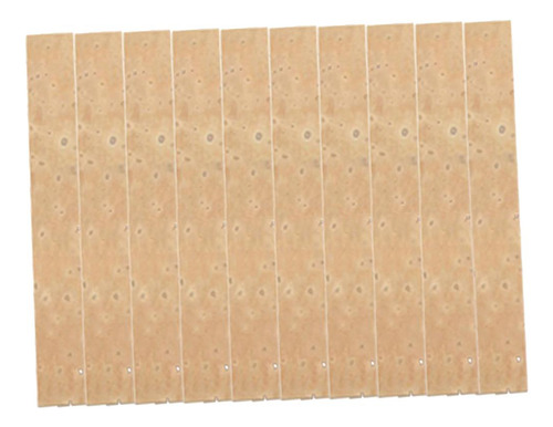 10 Unids S Cuello Corcho Hoja 4mm Espesor Diy Repuesto Parte