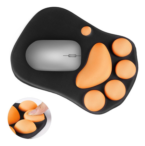 Mouse Pad Ergonomico Gel Silicon Reposamuñecas Alfombrilla