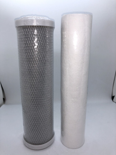 Imagen 2 de 2 de Filtro Purificador De Agua Doble Carbon Activado + Sedimento