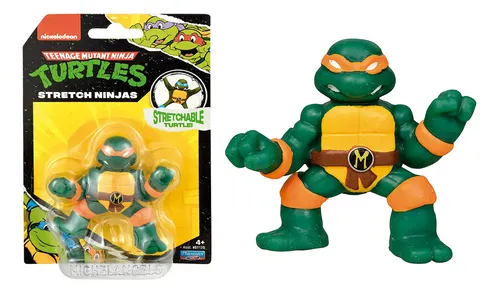 Mini Boneco Tartaruga Ninja - Donatello - Sunny