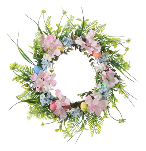 Decoração De Ovo De Páscoa, Guirlanda De Flores