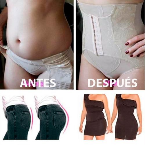 Imagen 10 de 10 de Panty Faja Modeladora Postparto Levanta Pompa Maternidad