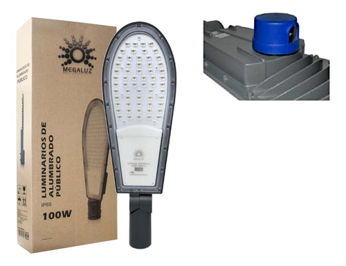 Lampara Alumbrado Publico Led 100w Suburbana Luz Blanca C5s