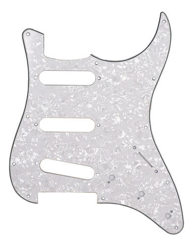 Scratch Plate Pickguard Front Cover Sss Para Guitarra