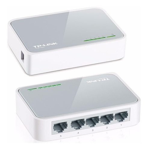 Tp-link Tl-sf1005d, Mini Switch De Escritorio Con 5 Puertos