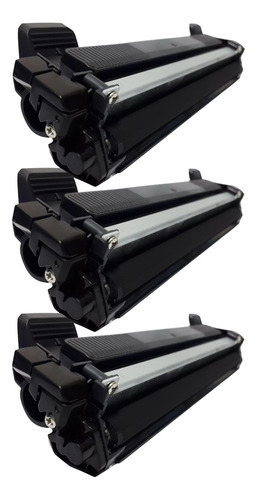 Kit 03 Toner Tn1060 Para Brother Dcp-1512 Dcp 1617 Hl 1202 Tinta Preto