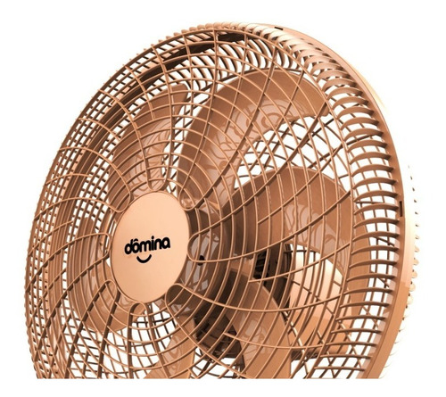 Ventilador Mesa Dômina Oscilante Silencioso Motor Weg 50cm Cor da estrutura Bronze 110V/220V