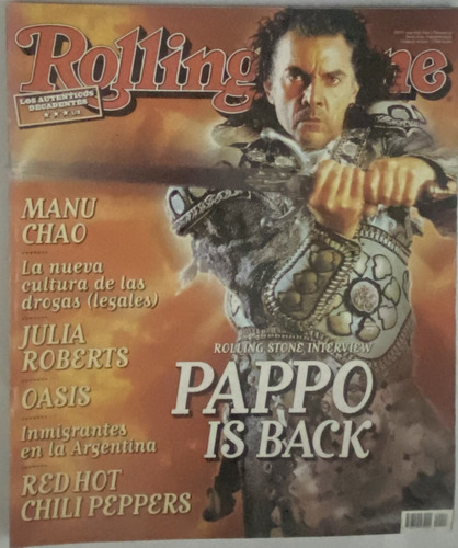 Rolling Stone Nº 27, Pappo Is Back, 2000, Ex8