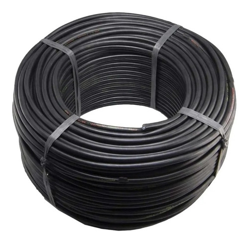 Cable Paralelo Tipo Taller Argencable 2x4mm Negro X25mts