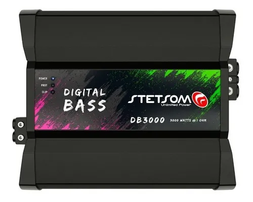 comprar Módulo amplificador Stetsom digital bass Db3000 3000w cor preto 2ohms