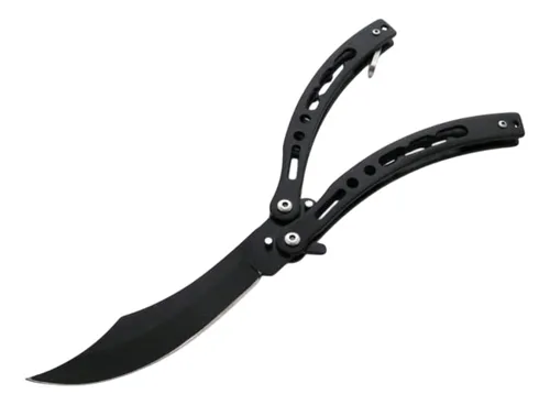 Cuchillo Tipo Mariposa, Ideal Para Camping, Trucos, Balison