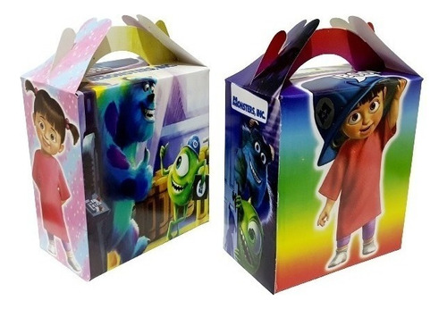 Monster Inc 30 Cajas Dulceras Artículos De Fiestas 