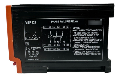 Relé De Falla De Fase De Voltaje Trifasico 220-240v