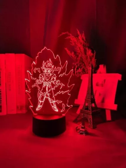Lámpara De Goku Dragón Ball Z (anime Decoración)