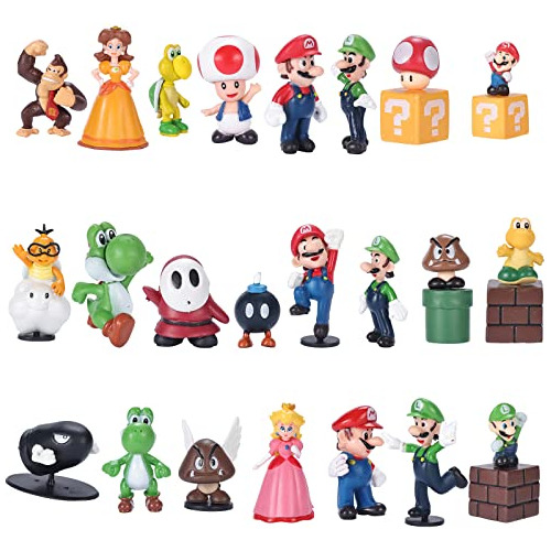 Mario Toys,super Mary Action Figures Toys,mario Charactersm