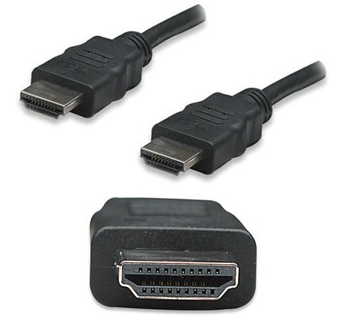 Cable Hdmi Manhattan 306119, 4k@30hz, 3d, Blindado, 1.8m