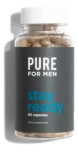 Pure For Men - El Suplemento De Fibra De Limpieza Vegana 60