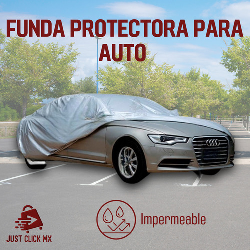 Cubierta Funda Protector Impermeable Para Coche Y Camioneta Color Gris