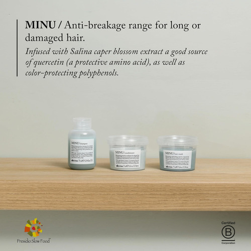 ChampĂș Davines Minu 75 Ml: Cuidado Y Frescura Natural
