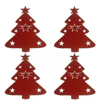 Comprar 2 X 4x Saco De Talheres De Natal Porta Talheres De Bolso