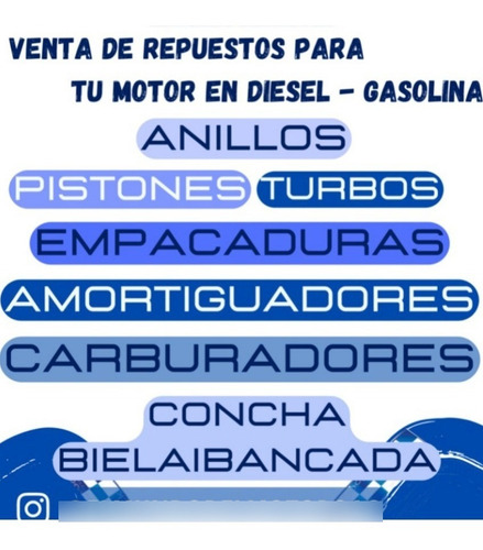 Imagen 2 de 2 de Anillos Isuzu 4hf1 Sin Turbo Conico Npr